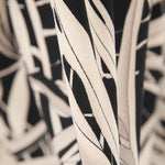 Crêpe Hiver Tropicale Noir - Ribes y Casals