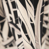 Crêpe Hiver Tropicale Noir - Ribes y Casals