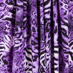 Crêpe Animal Print Lilas - Ribes y Casals