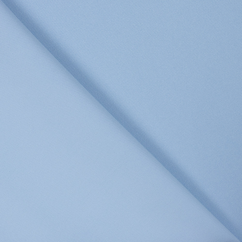 Crêpe Polyester Bleu Clair - Ribes y Casals