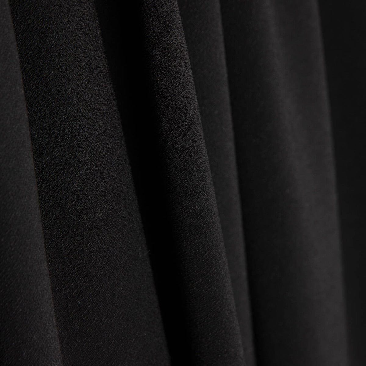 Crêpe stretch noir - Ribes y Casals