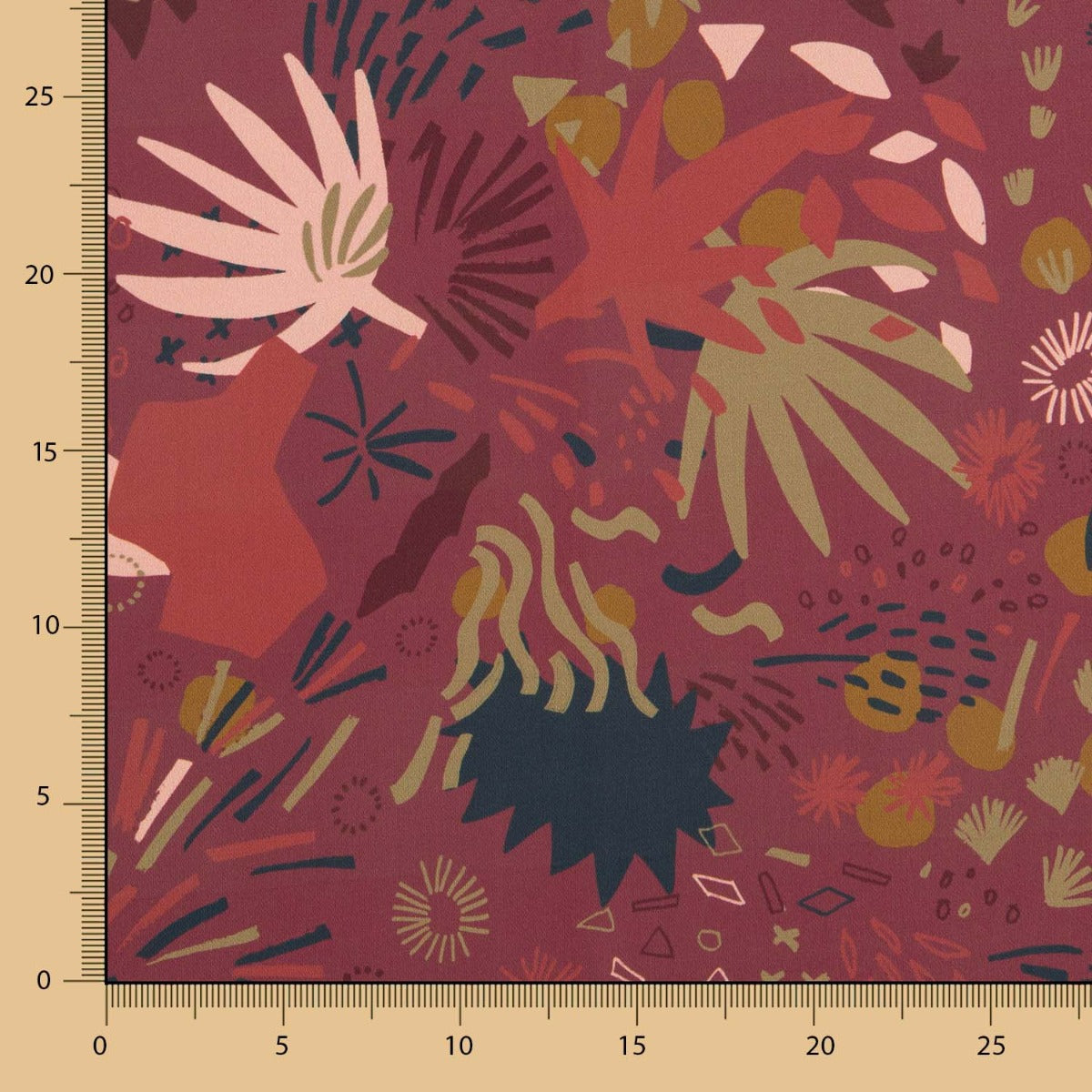 Crêpe Fin Arizona Bordeaux - Ribes y Casals