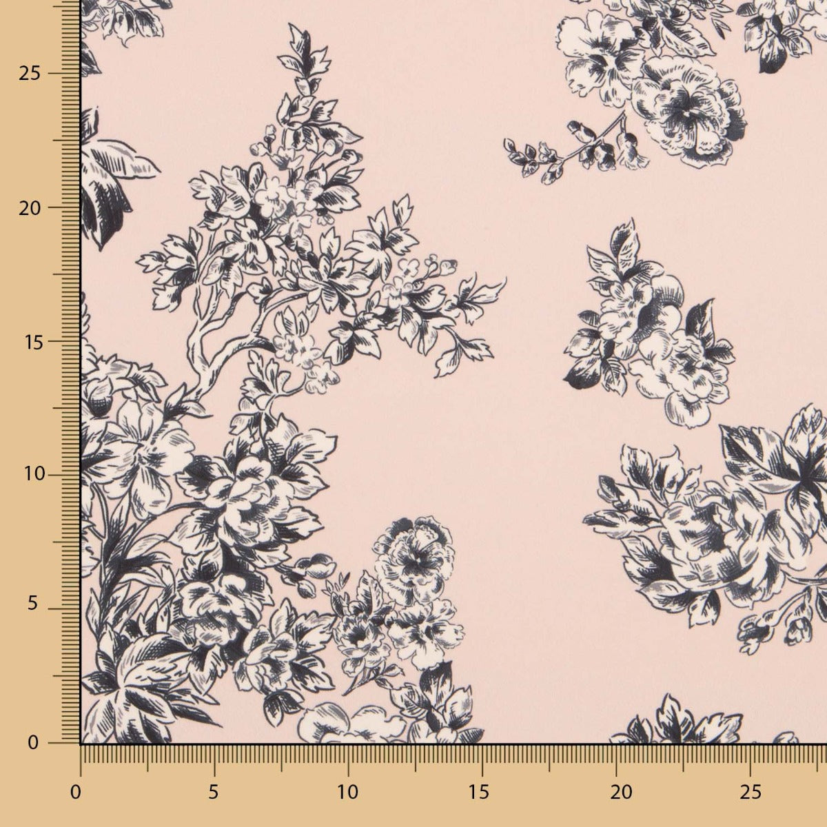 Crêpe Fin Floral Maquillage - Ribes y Casals