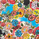 Crêpe Fin Peinture Bleu - Ribes y Casals