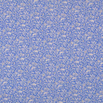 Crêpe Floral Fond Bleu - Ribes y Casals