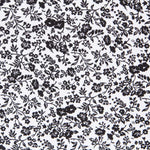 Crêpe Floral Fond Blanc - Ribes y Casals