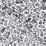 Crêpe Floral Fond Blanc - Ribes y Casals