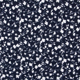 Crêpe Floral Maxi Bleu Nuit - Ribes y Casals