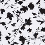 Crêpe Floral Maxi Blanc - Ribes y Casals