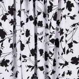 Crêpe Floral Maxi Blanc - Ribes y Casals