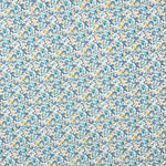 Crêpe Floral Tropical Bleu - Ribes y Casals