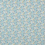 Crêpe Floral Tropical Bleu - Ribes y Casals