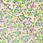 Crêpe Floral Tropical Vert - Ribes y Casals