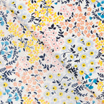 Crêpe Fleurs Forêt Blanc - Ribes y Casals