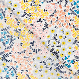 Crêpe Fleurs Forêt Blanc - Ribes y Casals