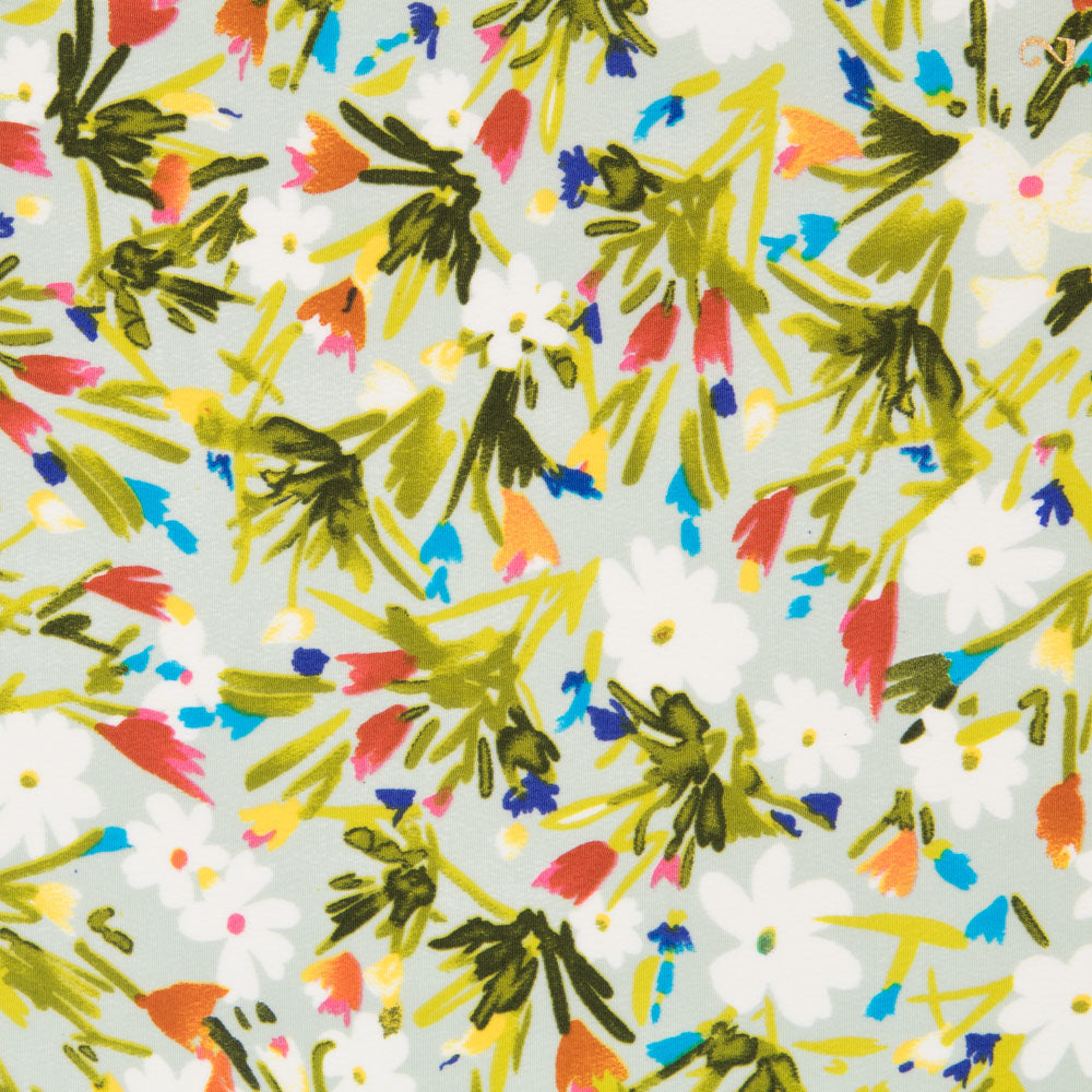 Crêpe Fleurs Sauvages Glace - Ribes y Casals