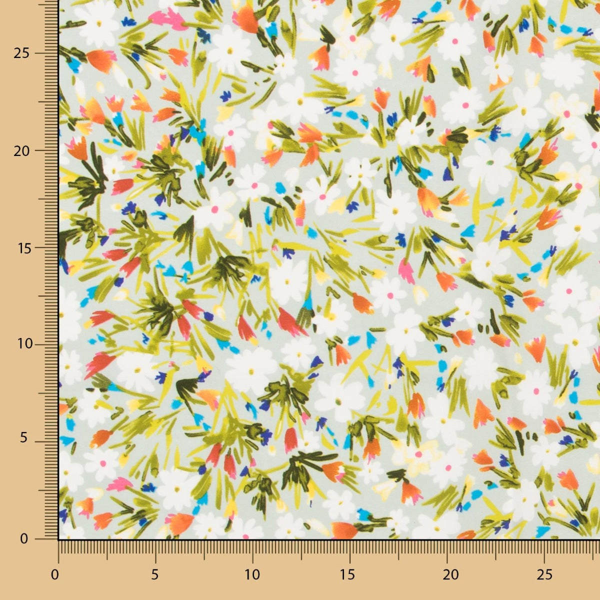 Crêpe Fleurs Sauvages Glace - Ribes y Casals