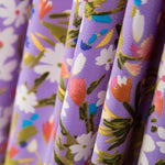 Crêpe Fleurs Sauvages Lavande - Ribes y Casals