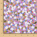 Crêpe Fleurs Sauvages Lavande - Ribes y Casals