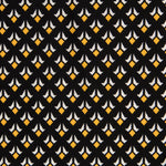 Crêpe Géométrique Blasons Jaune - Ribes y Casals