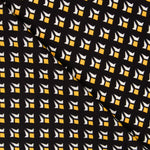 Crêpe Géométrique Blasons Jaune - Ribes y Casals