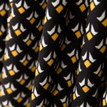 Crêpe Géométrique Blasons Jaune - Ribes y Casals