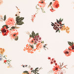 Crêpe Fleurs Écru - Ribes y Casals