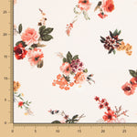 Crêpe Fleurs Écru - Ribes y Casals