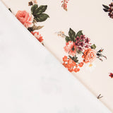 Crêpe Fleurs Écru - Ribes y Casals