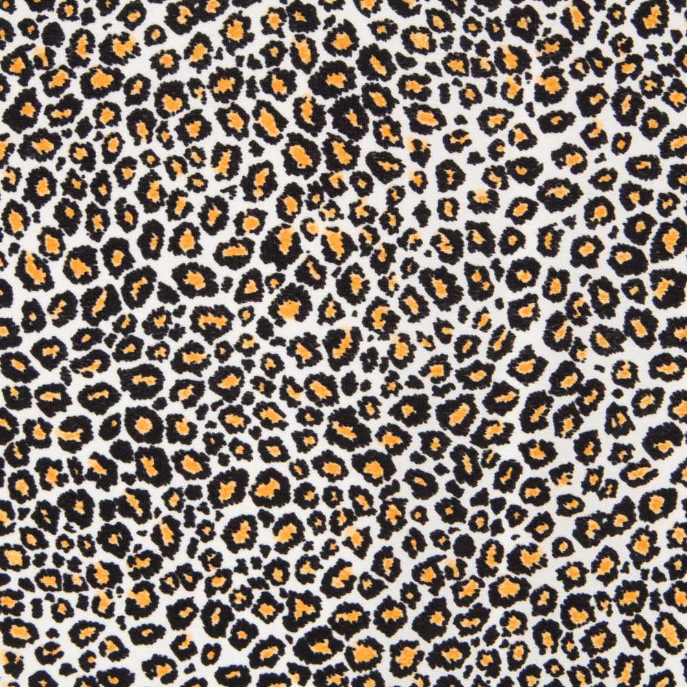 Crêpe Léopard Blanc - Ribes y Casals