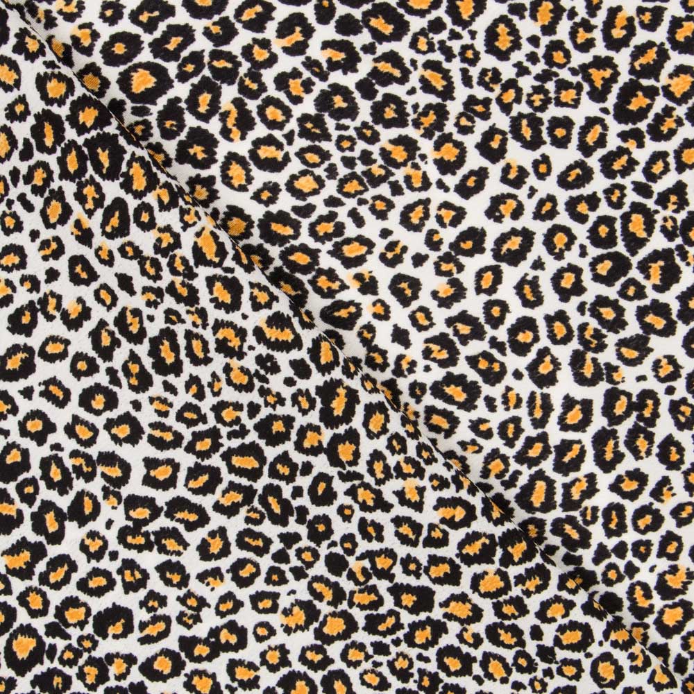 Crêpe Léopard Blanc - Ribes y Casals