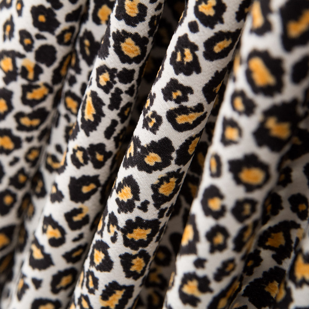 Crêpe Léopard Blanc - Ribes y Casals