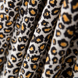 Crêpe Léopard Blanc - Ribes y Casals