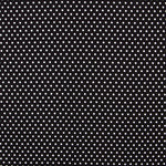 Crêpe Pois Blancs Fond Noir - Ribes y Casals