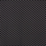 Crêpe Pois Blancs Fond Noir - Ribes y Casals