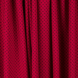 Crêpe Mini Pois Grenat - Ribes y Casals