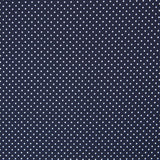 Crêpe Mini Pois Bleu Marine - Ribes y Casals