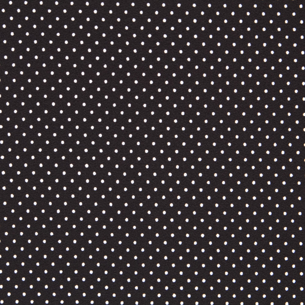 Crêpe Mini Pois Noir - Ribes y Casals