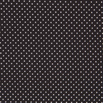 Crêpe Mini Pois Noir - Ribes y Casals