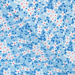 Crêpe Marguerites Bleu Ciel - Ribes y Casals