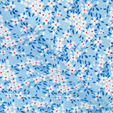 Crêpe Marguerites Bleu Ciel - Ribes y Casals