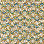 Crêpe Polyester Marguerites Vintage - Ribes y Casals