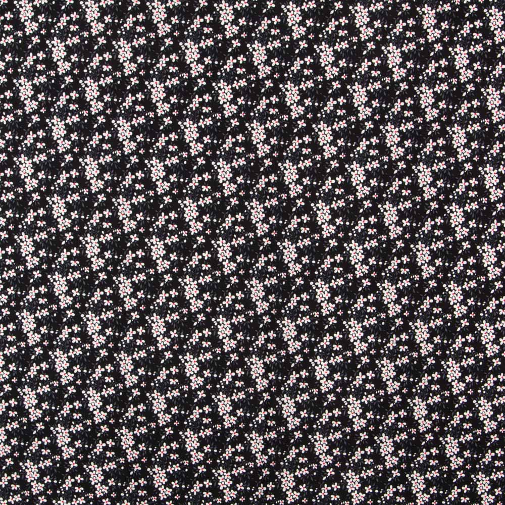 Crêpe Marguerites Noir - Ribes y Casals