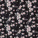 Crêpe Marguerites Noir - Ribes y Casals