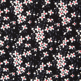 Crêpe Marguerites Noir - Ribes y Casals