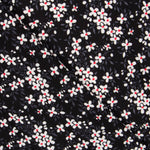 Crêpe Marguerites Noir - Ribes y Casals