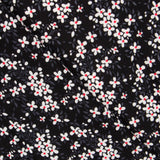 Crêpe Marguerites Noir - Ribes y Casals