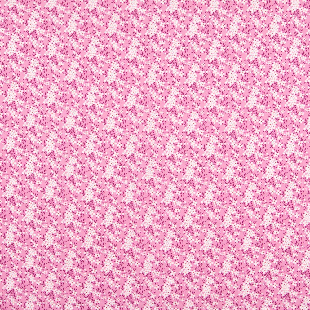 Crêpe Marguerites Rose - Ribes y Casals