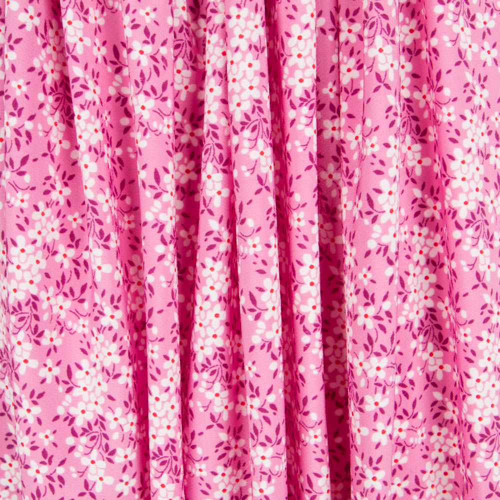 Crêpe Marguerites Rose - Ribes y Casals