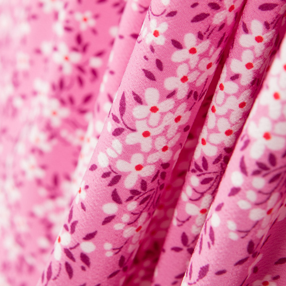 Crêpe Marguerites Rose - Ribes y Casals